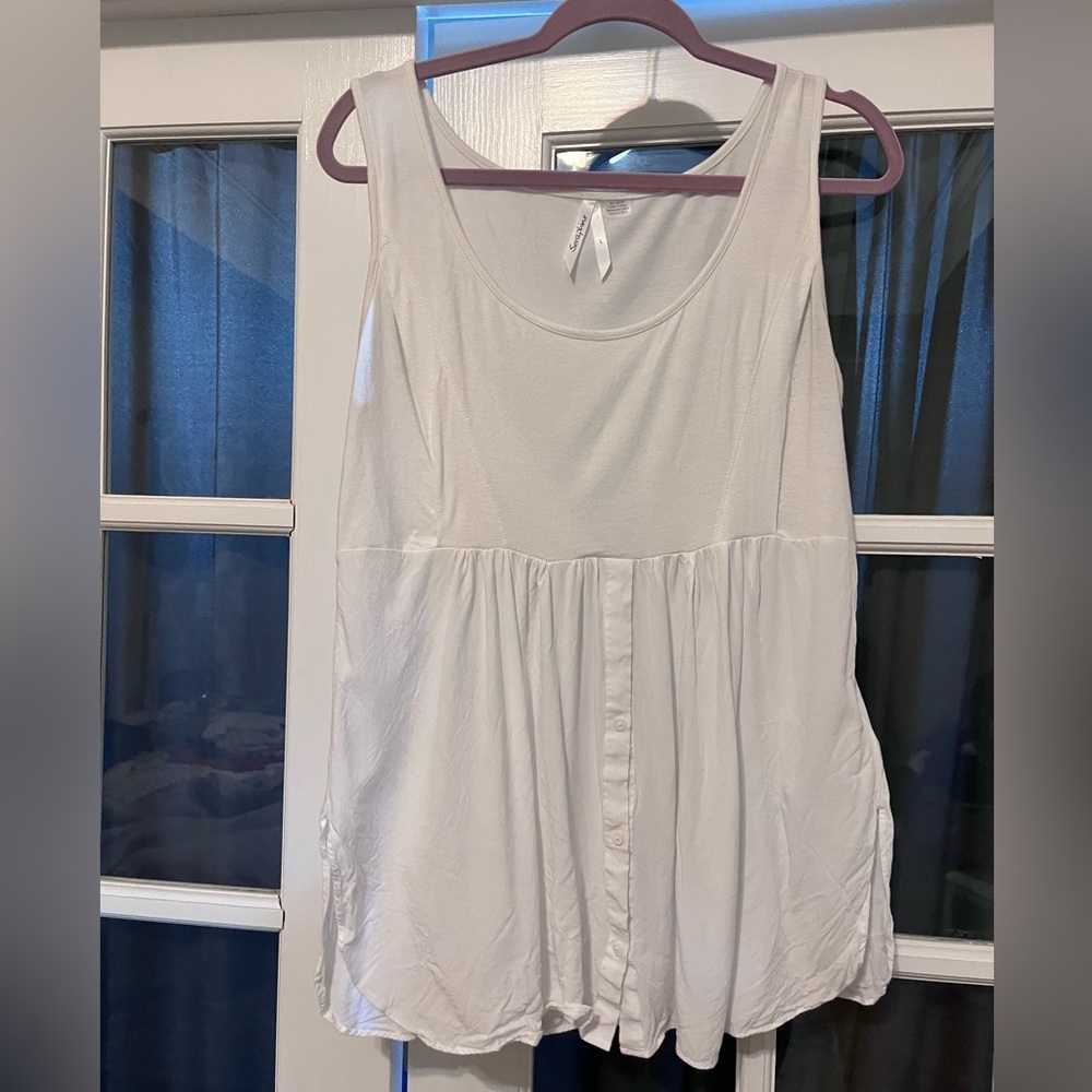 Seraphine Sleeveless Maternity Blouse